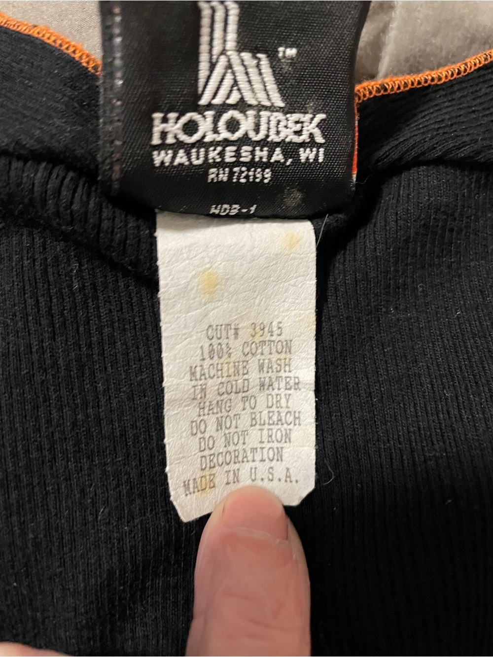 Harley-Davidson Black Tank w/Orange Flame Graphic size Large. St Thomas. Womens - Picture 6 of 6